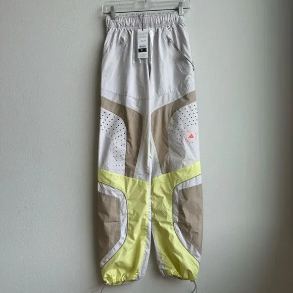 Adidas x Stella McCartney Track Pants XS NWT Colorblock Windbreaker Joggers - Picture 3 of 8